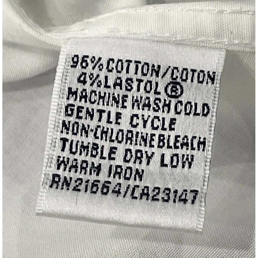 Talbots Button Down Wrinkle Resistant Stretch Whi… - image 9